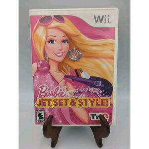 Barbie: Jet, Set & Style (Nintendo Wii, 2011)‎ CIB W/ Manual